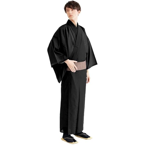 Amazon | 男着物 未使用品 本場大島紬 アンサンブル 着物・羽織