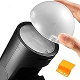 Godox AK-R11 ディフューザードーム Godox V1 V1Pro V100 フラッシュカメラ ラウンドヘッドフラッシュ V100C V100N V100S V1Pro-C V1Pro-N V1Pro-S V1C V1N V1S,AD200 Pro II AD100Pro AD200Pro AD200Pro AD200 / H2000 R