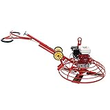 パワートロウェル Honda GX160内蔵 4ストロークエンジン 5.5馬力 4枚刃 ローター径約910mm フィニッシュブレード付き タイヤ付き 4枚羽 折りたたみハンドル コンクリート均し 機械