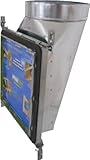 Speedi-Boot SBH-10108 NB 10-Inch Width by 10-Inch Length to 8-Inch Diameter 90-Degree Register Vent 