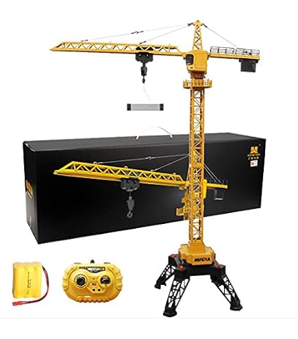 Amazon.co.jp: ラジコンカー、タワークレーンモデル玩具ラジコンカー