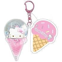 502 ハローキティ ツインソフト ソフトクリーム アイス 根付けストラップ Yahoo!オークション -「ソフトクリームストラップ」(ハロー
