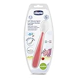 Chicco Cuillère Souple en Silicone Pastèque 6 mois+