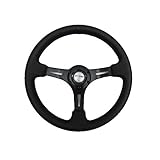 fortune(フォーチューン) D1 SPEC DEEP60 ディープコーンステアリング 34.5パイ ブルーステッチ DSC-60345BL