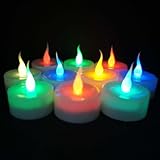 smartcandle-LEDティーライトキャンドル・チェンジカラーティーライト/10個セット