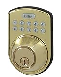 Honeywellデジタルドアロックとデッドボルト 8612009 1