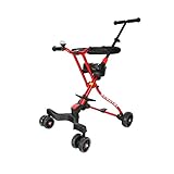 ベビー子供の三輪車トロリアルミニウム合金単純軽量折りたたみA- * (色 : B)