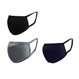 マスク pm2.5対応 冬用 防寒マスク 綿 活性炭入り 立体防護マスク 3枚入り メンズ レディース 男女兼用 小顔 おしゃれマスク 通勤 通学 アウントドア 紫外線/花粉/ウイルス/インフルエンザ