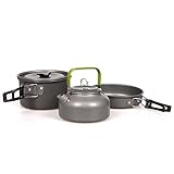 Semiga アウトドア クッカー５点セット 調理器具 キッチンツール キャンプ アウトドア用...