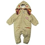 【梅春防寒】 CHILD CHAMP(チャイルド チャンプ) エステルピーチアニマル中綿入りジャンプスーツ 80cm /BE NO.C-86154561