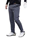 [nStinger] 接触冷感 ゴルフパンツ メンズ ストレッチ クール ゴルフウェア 2-グレー Mサイズ