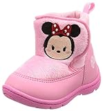 [ディズニー] ブーツ ベビーシューズ ディズニー 防寒 ゆったり DN B1219 ベビー ピンク 15 cm 2E