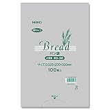 【2個セット】 シモジマ ヘイコー 食品袋 PP 食パン袋 20-30 （規格袋11号） 100枚入り ×2束 006721561 透明 厚0.025×幅200×高300mm (2)
