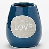 Roman 5.25H LOVE VASE - BLUE [並行輸入品]