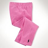 ポロラルフローレン ポニー付 ストレッチレギンス ピンク (女の子9か月～24か月用) 18Mサイズ [並行輸入品]