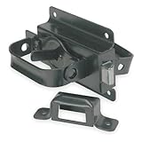 Battalion 1RBX1 Swinging Door Latch, Lockable, Steel, Black by Battalion