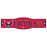 NHL Washington Capitals 27874010ストリート/ゾーンサイン、4.5 " X 17 "