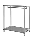 軽量アルミ製 ワードローブ ロータイプ 高さ110cm 幅バリエーション 55～150cm (90cm)