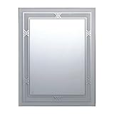 ミラー 鏡 壁掛け ユニットバス交換用 [幅35.6×高45.7cm] MS114-457-356