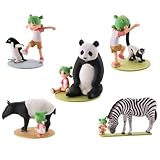 カプセルQフロイライン 006 よつばとしろとくろのどうぶつ フィギュアコレクション2 (1BOX)