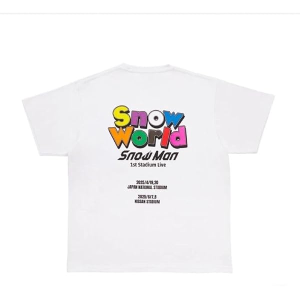 Amazon.co.jp: Johnny&Associates. Snow Man 【 Tシャツ 】ライブ
