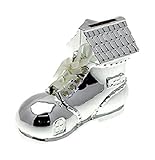 Lesser and Pavey - Little Treats Silver Plated Old Boot Money Box by Lesser and Pavey - Little Treat