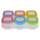 Dovewill キッチン　フードボックス　収納ケース　弁当箱　赤ちゃん　離乳食保存　容器　安全材料　2サイズ選べる - サイズＢ