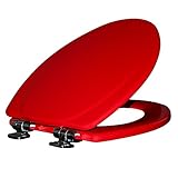 メイフェアMolded Wood Toilet Seat Featuring slow-close Elongated 130CHSLB 613 1