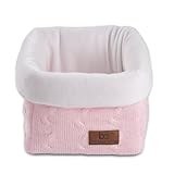 Baby's Only 133912 Toy Storage Box - Knitted Plain - 17 x 20 cm - Plain Colour by Baby's Only