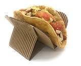 オーラeco-packaging使い捨てTacoのプレートホルダースタンド – ラックハードまたはソフトTacosシェル、ワッフルshawarmas、ホット犬、サンドイッチ、ジャイロ、Pita Wra