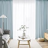 AIFY カーテン 4枚セット 99.9%以上遮光 小窓 ドレープカーテン UVカット 形態記憶加工済み 断熱 節電対策 昼夜目隠し 保温 