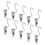 BCP 10個入り調節可能な画像吊りハンガーフックアートギャラリー表示Hangingシステムアクセサリfor 1 mm-2 mmワイヤロープ