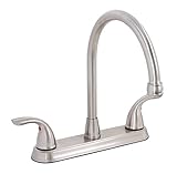 Premier 120446LF Bayview Lead-Free Two-Handle Kitchen Faucet without Spray, PVD Brushed Nickel [並行輸入