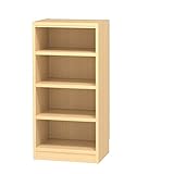 SHIRAI タナリオオーダーラック 高さ90 cm幅44 cm奥行29 cmナチュラルビーチ色棚強度T追加棚板2型番TNL-EM9044MTF2NB2