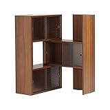 arne キャビネット 完成品 3段 伸縮 R+キャビ 60-3 ブラウン