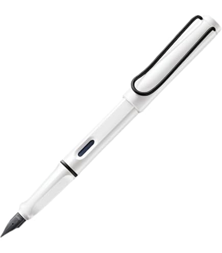 Amazon | LAMY ラミー 万年筆 EF 極細字 サファリ ホワイトブラック