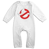 Kamifa カミファ ゴーストバスター カートゥーン デザイン 長袖ベビー服 連帯服 新生児 暖かい White 18 Months