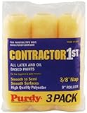 Purdy Contractorローラーカバーニット生地semi-smoothサーフェス3 / 8 " Nap 9 "