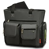 Fisher-Price Fastfinder Deluxe Fashion Diaper Tote, Grey Nylon (Discontinued by Manufacturer) by Fis