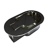 Baosity シートスイッチ　レバー　ハンドル　置換プラスチックハンドル　チェア　ソファー　ベンチ　リリースレバー　全2色 - クロム