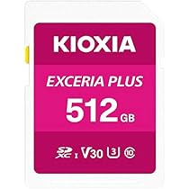 Amazon.co.jp: KIOXIA EXCERIA PLUS SDHCカード 512GB CLASS10