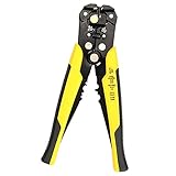 Fenteer 圧着工具　プライヤー　ワイヤー　カッター　ケーブル　クリンパー　ストリッパー　全2色　2サイズ - 黄103A