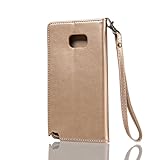 NEXCURIO Samsung Galaxy Note 5 手帳型ケース 耐衝撃 PUレザー マグネット式 カード収納 ポケットホルダー付き スタンド機能付き サムスンギャラクシーNote5ケース 