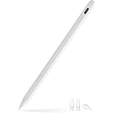 【ワンクリック取り消し】アップルペンシル 2018〜2026年iPad対応 iPad ペンシル Type-C急速充電 高精度タッチペン 傾き感知/パームリジェクション/磁気吸着/誤作動防止 スタイラスペ【Apple Pencil純正互換替えペン先】書