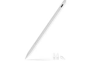 【ワンクリック取り消し】アップルペンシル 2018〜2026年iPad対応 iPad ペンシル Type-C急速充電 高精度タッチペン 傾き感知/パームリジェクション/磁気吸着/誤作動防止 スタイラスペ【Apple Pencil純正互換替えペン先】書き心地滑らか