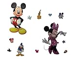 Premium Party Depot Mickey Minnie Kids Wall Decal Stickers [並行輸入品]
