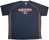 Chicago Bears NFLメンズ合成高速アクションシャツNavy Bigサイズ 4L