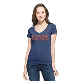 NCAAレディースFlanker MVP VネックTee S ブルー
