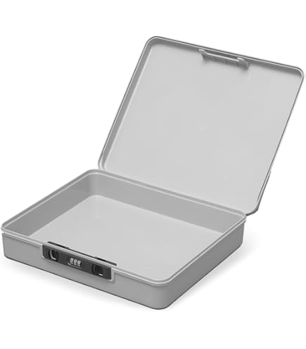 Amazon.co.jp: 貴重品保管庫 8BOX ダイヤル錠 1列4段4人用 LK-308-4