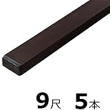 【北海道配送不可】【5本】 専用補強バー ブロンズ 用 万能クリアガード専用 9尺用 アミ代不